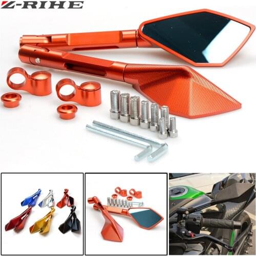 Universal Motorcycle CNC Aluminum Rearview Mirrors For 690 390 200 250 125 950 990 1290 Super Adventure R