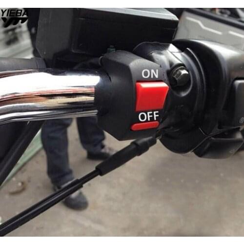 Universal Motorcycle Handlebar With ON/OFF Fog Light Switch Button FOR YAMAHA WR450F WR250R/X SEROW225/250 KAWASAKI KX65 U5 U7