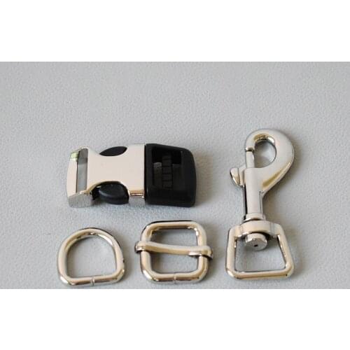 1 Pcs 15mm Metal Adjustable Buckle Suitcase Ribbon Slip Buckle Hardware