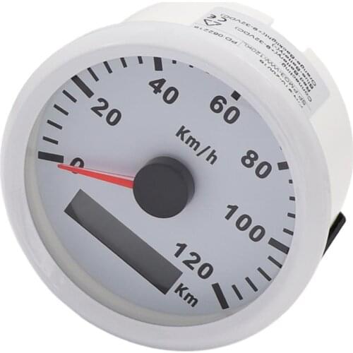 120 km/h 200 km/h GPS Speedometer Gauge Truck Boat Car Speedometer Gauge with Backlight & GPS Antenna Sensor