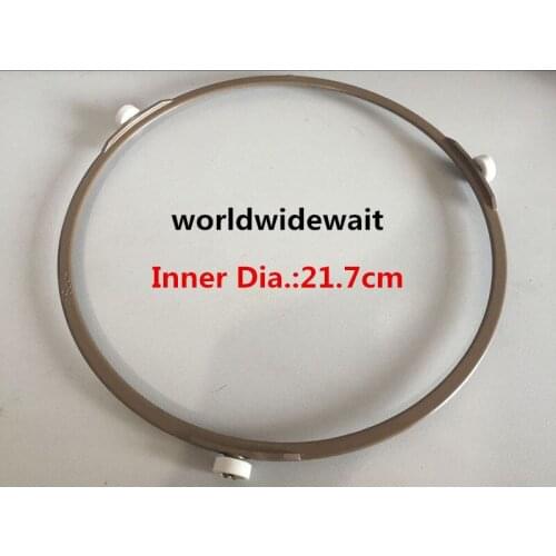21.7cm Inner Dia Microwave Oven Glass Round Tray Roller Bracket Support 1PC