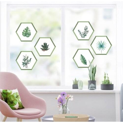 3d Green garden plant baseboard wall sticker home decoration mural decal living room bedroom decor