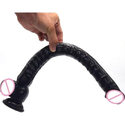 42CM Dildo Simulation Impotence Long Fake Penis for Women Sex Toy Masturbation Anal Plug Soft Whipping Fun Supplies Adult Goods