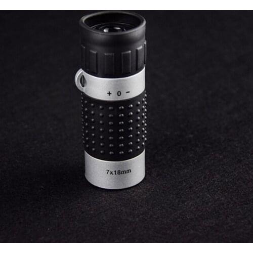 7x18 Golf Rangefinder Low Light Night Vision Monoculars Mini Portable Monoculars Outdoor Sightseeing Monoculars