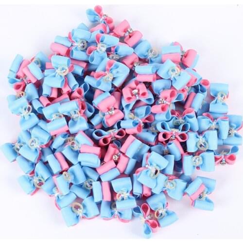 Small Dogs Hair Bows Pet Puppy Accessories Yorkshire For Pets Hair Clips Grooming Table Bows animaux accessoires chien cane