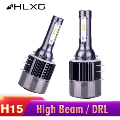 H15 LED Canbus Bulb Headligh 16000LM Wireless Car Headlight Lamp 12V Conversion Driving Light 6000K White For VW Audi BMW HLXG