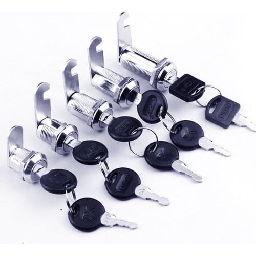 Letter Box Cam Cylinder Lock Ps Door Cabinet Mailbox Drawer Cupboard Locker Furniture Boxes Anti-theft Security Lock With 2 Keys