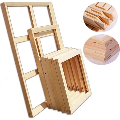 Wood frame for canvas oil painting Factory Price Wood frame for canvas oil painting nature wood DIY frame picture inner frame