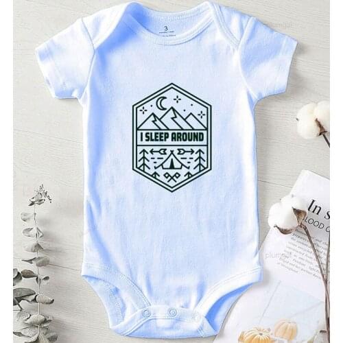 Newborn Clothing Letter Print Sleep Around Winter Jumpsuit Kids Autumn Cotton Baby Girls Clothes Romper for Babies