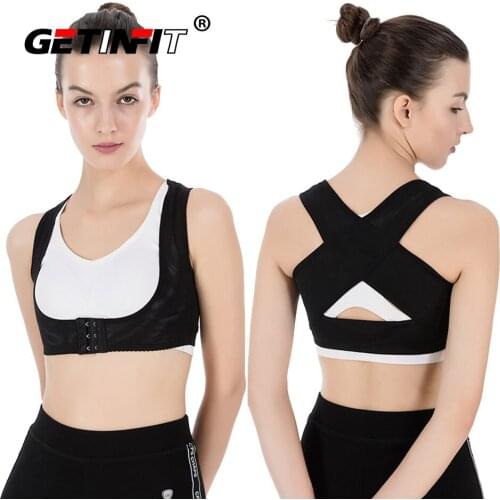 Getinfit 1PC Chest Supports for Women Chest Brace Up Belt Posture Corrector Prevent Chest Hunchback Sagging Posture Corsetor