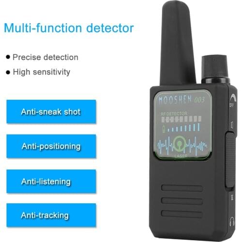 GPS Signal Finder Wireless Spy Camera Detector Wiretapper Mini Bug Lens Cam Eavesdropping GSM Audio Anti Track Locator Detection