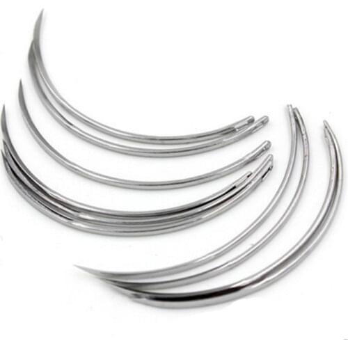 Suture Needle for Veterinary Surgical Stainless Steel Pig Cattle Sheep Poultry Beast Suture Needle Vet Student Equipment Animal