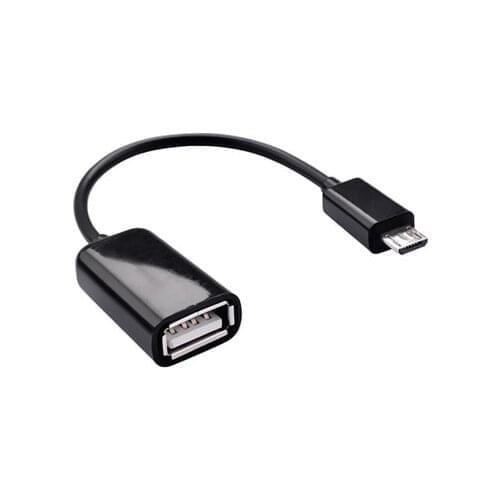 2PCS/LOT Micro USB to USB Mini OTG Cable Adapter for Samsung Xiaomi HTC LG Android Phone for flash drive glossy