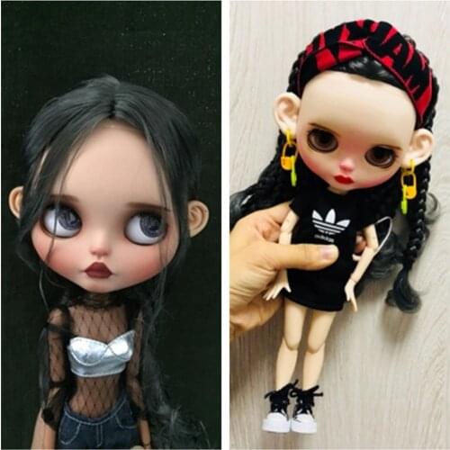 ICY DBS Blyth Doll No. 280BL9016 Joint body Granny Grey hair Matte face 1/6 BJD Toy ob24 anime girl