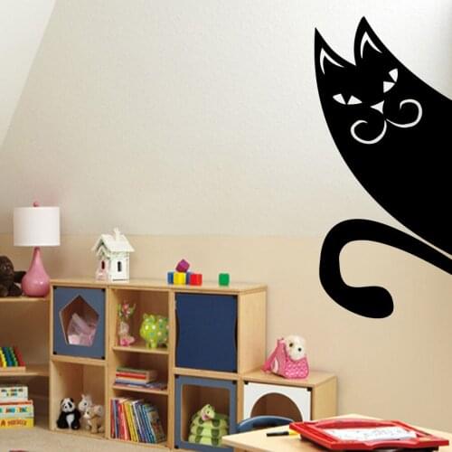Hot Wall Decals Vinyl Decal Sticker Mural Art Pet Shop Decor Animals Cute Cat Wall Stickers For Kids Rooms Interior Wall LA717