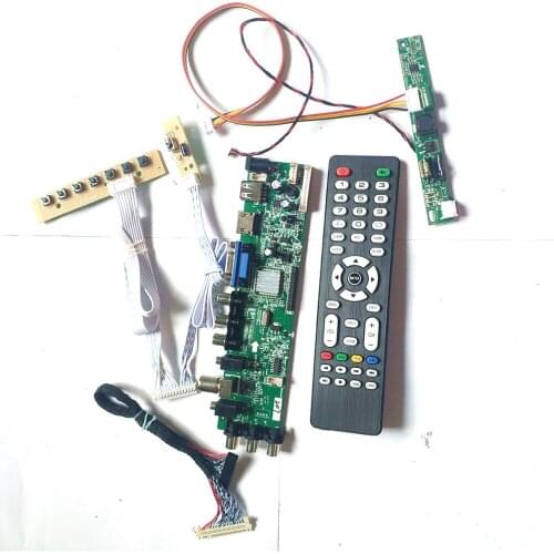 LM230WF3-SLL1/SLN1/SLP1/SLP7/SLP8 screen 3663 TV digital upgrade HDMI-Compatible VGA USB DVB 1920*1080 30 pin LVDS LCD board