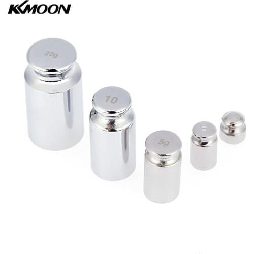 Mini Weight Scale Set for 1g 2g 5g 10g 20g balance Digital Scale Chrome Plating Calibration Gram Weights for electronic scale
