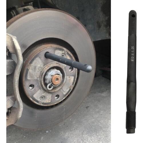 Wheel Mounting Guide Bolt Wheel Bolt Tool Hanger Alignment Pin Mounting Guide Bolt Threads M12x1.25 Automotive Mechanic Tools