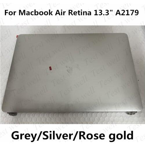 New LCD Full Assembly for Macbook Air Retina 13.3" 2020 A2179 LCD Display Assembly 2020 Year EMC 3184 MRE82