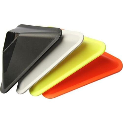 10PCS Triangle Logo Plate Soccer Training Marker Football Logo Barrel Pile Obstacle Roadblocks Basketball Exercise Equipment