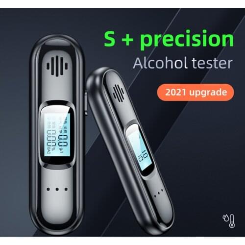 Portable Digital Alcohol Breath Tester Professional Breath Alcohol Analyzer Breathalyzer Tester Alcohol Detection