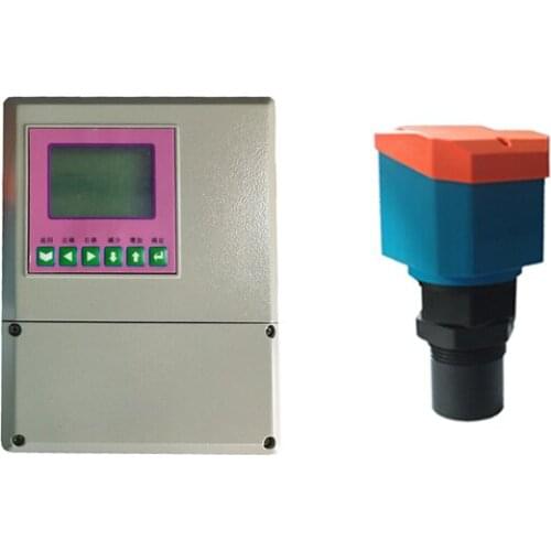 Split Type 4 -20mA Output DC 24V Water Ultrasonic Level Meter Transmitter Liquid Measuring Tools For Sewage Channel River