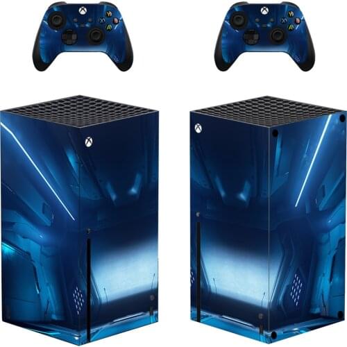 Light1 Style Xbox Series X Skin Sticker for Console & 2 Controllers Decal Vinyl Protective Skins Style 1