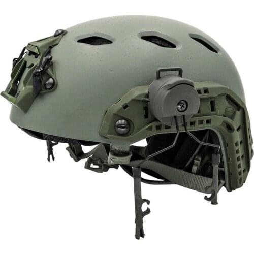 Tactical helmet headset stand Fast Ops Core helmet ARC track headset adapter COMTAC bracket for tactical headset comtac i ii iii