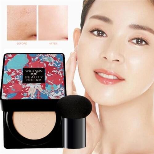 Mushroom Head Air Cushion Moisturizing Liquid Foundation BB & CC Cream Concealer Whitening Makeup Cream Face Base Cosmetic