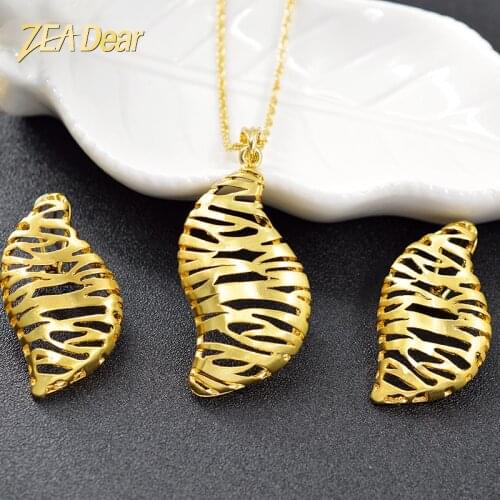 ZEA Dear Jewelry Big Jewelry Sets For Women Earrings Necklace Pendant Heart Jewelry For Wedding Gifts Romantic Jewelry Findings