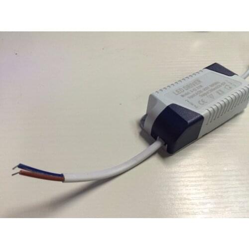 2pcs 8-12*1W LED Driver Light Power Supply 100-265V 300mA DC44 V For LED Lighting