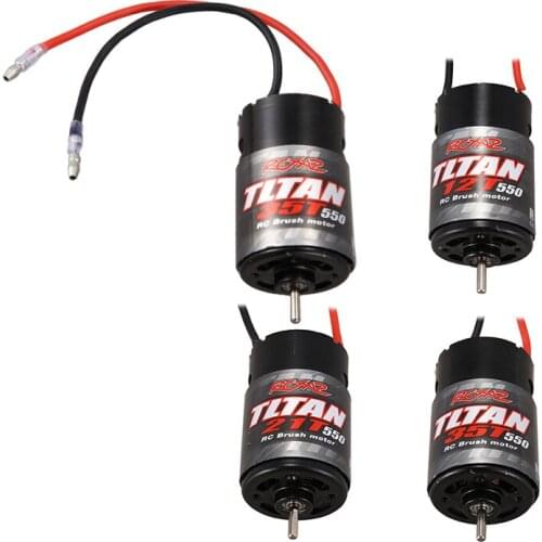 550 Brushed Motor for 1: 10 RC Crawler Axial SCX10 AXI03007 90046 Traxxas TRX4 TRX6 Redcat Wltoys Kyosho