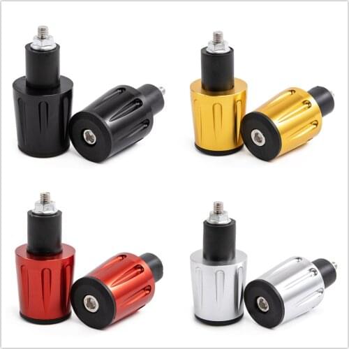 7/8'' 22MM Motorcycle Handlebar Grips Handle Bar Cap End Plugs For Suzuki DL650 V-STROM DL 650 VSTROM 2004-2009