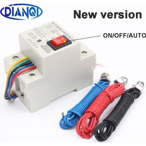 DF-96D DF96D automatic water level controller Pump Controller Cistern Automatic Liquid Switch 220V Din Rail water level control