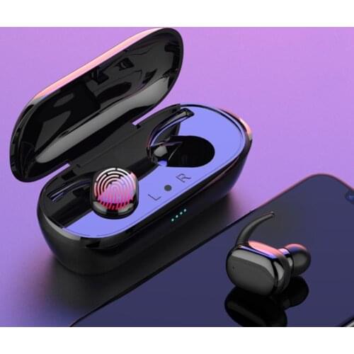 P2 TWS Wireless Bluetooth 5.0 Smart-Touch Earphones Gaming Earbuds Headphones Automatic pairing will also connect the phone