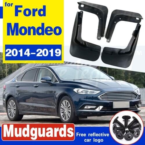 For Ford Fusion Mondeo 2014 2015 2016 2017 2018 2019 Set Molded Mud Flaps Splash Guards Mudguards Front Rear Fender