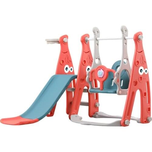 Baby Cartoon Children Toddler Climber Slide Stairs Swing Small Amusement Park Playground Sports Game Toy Home Safety Kids Gifts