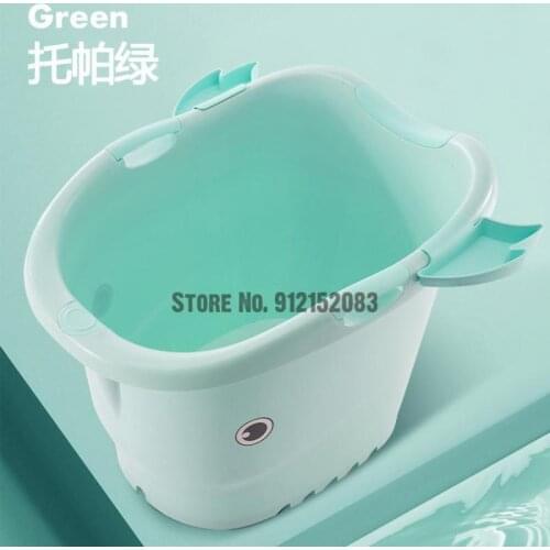 Baby Swimming Bucket Childrens Bath Bucket Childrens Household Thickened Large Bath Bucket Baby Bath Can Sit In The Bathtub
