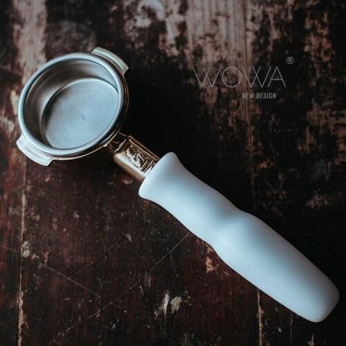 Coffee Machine Modification For Lamarzocco bottomless portafilter with white handle Espresso Accessories