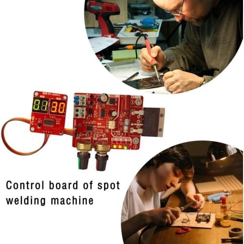 Ny-d01 Spot Welding Machine Control Panel Adjust Time Current Digital Display Spot Welding Transformer Controller