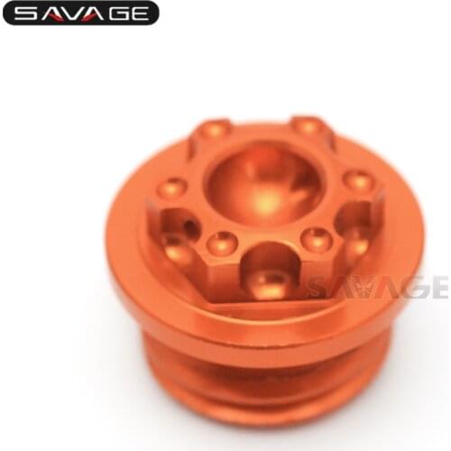 Oil Filler Screw For 950 990 SUPERMOTO SUPER ENDURO 690 Supermoto SMC RALLY Motorcycle Accessories Screws Bolt CNC Motos