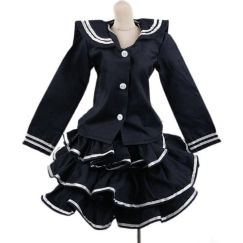 [wamami] 800# Dark Blue Dress/Clothes/Suit For 1/4 MSD 1/6 1/3 SD AOD BJD Dollfie