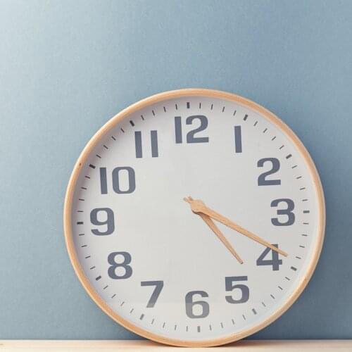 1 Set Home DIY Wooden Hand Clock Wall Clock Accessory Simple Wall Clock Pointer