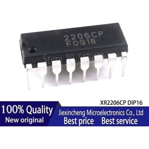 10PCS XR2206CP 2206CP DIP16 New original