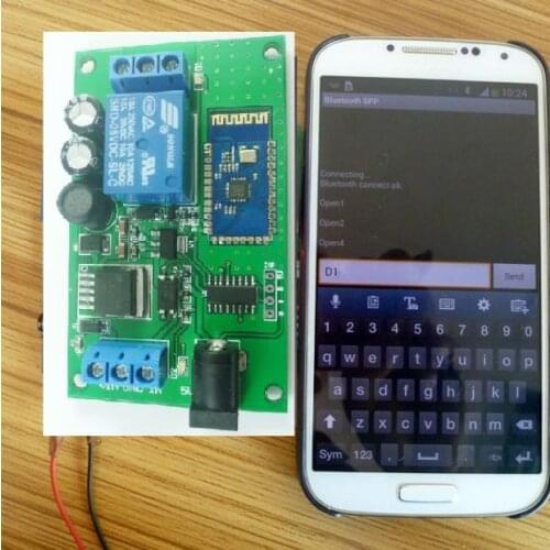 5-24V 2.4G wireless Bluetooth relay mobile phone remote control switch controller smart home module