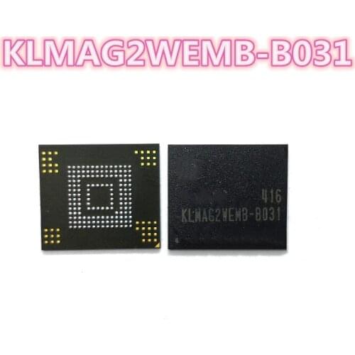 Good quality KLMAG2WEMB-B031 KLMAG2WEMB-BO31 KLMAG2WEMB BGA Memory chip Free shipping