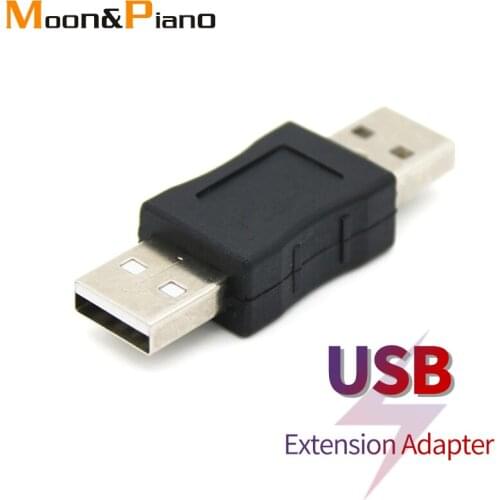 USB 2.0 Data Cable Adaptor Male to Male Connector Converter For Laptop Camera PC Computer Set top box Extension Extender Cord
