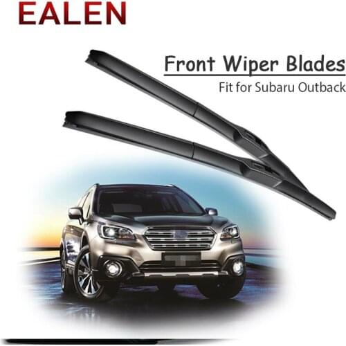 EALEN For Subaru Outback 2018 2017 2016 2015 2014-1993 Windscreen Wiper Accessories 1Set Rubber Car Front Wiper Blade Kit