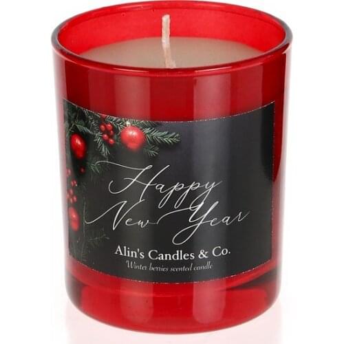 Red Cup New Year Mail Candle Scented candles and scents свечи и ароматы velas y aromas