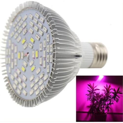 Full Spectrum LED Grow Light 40-120 Leds E27 Plant Growing Lamp Bulb indoor greenhouse For Hydroponic Vegetable System Growing